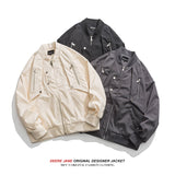 Men Jacket Spring Men's Baggy Casual Jacket Coat