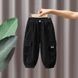 Toddler Boys Pants Boys Cargo Pants Spring and Autumn Leisure