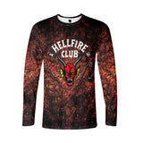 Hellfire Club Shirt Long Sleeve Casual Fashion