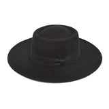 Mens Kentucky Derby Hats Woolen Hat Big Brim Jazz Warm Sun Hat