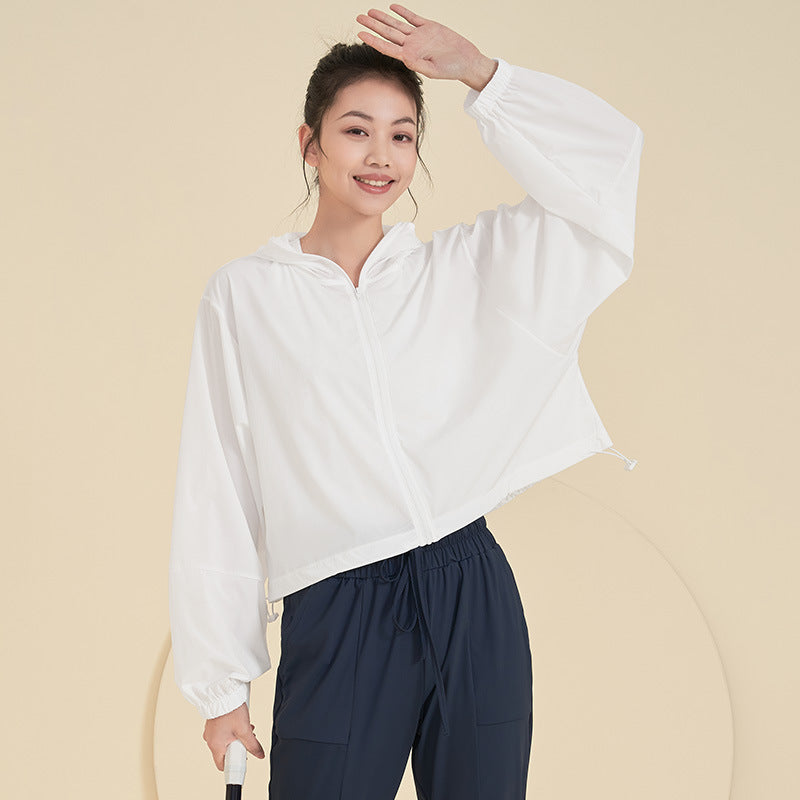 Moisture Wicking Hoodie Women's Yoga Clothes
