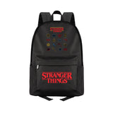 Stranger Things Backpack Large Capacity Fashion Canvas Backpack Student Schoolbag