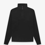 Fog Fear Of God Essentials Sweatshirt Half Zip Sweatshirt ABC Flocked Printed Stand Collar Pullover
