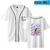 Baggy Baseball Jersey Printed Casual Fashion Baseball Uniform