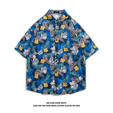 Men Beach T Shirts Printed Men's Shirt Casual Short Sleeve