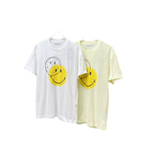 Smiley Face T Shirt Summer Loose Smiley Face Short Sleeve Casual Women's T-shirt