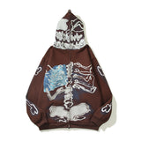 Travis Scott Astroworld Hoodie Men's Skull Hoodie Sweater