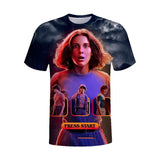 Stranger Things T Shirt 3D Printing Men's Summer