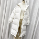 Women Winter Coats Puffer Jacket Down Coat Down Jacket Female White Duck Down Loose Thick Hooded