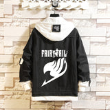 Comic Denim Jacket Anime Cowboy Coat Clothes
