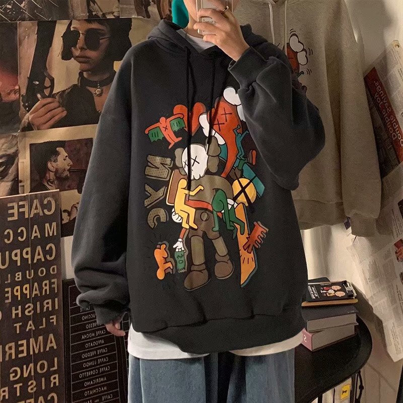 Men Sweatshirts Hooded Sweater Men's Spring and Autumn Clothing