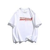 Men T Shitrs Summer Solid Color Printed round Neck T-shirt Short Sleeve Men