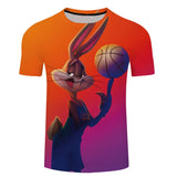 Bugs Bunny Shirt Breathable Casual Short Sleeve T-shirt