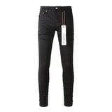 Purple Brand Jeans Black Color & Pleats Basic Style Jeans
