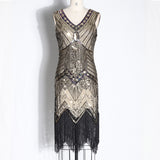 1920S Dress Women's Vintage Dress Tassel Evening Dress