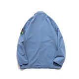 Men's Casual Suit Man Blzer Rainbow Inkjet Suit Jacket Men's Chain Loose Small Suit