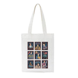 Stranger Things Hellfire Club Handbag Stranger Things Printed Creative One-Shoulder Student Handheld Shopping Bag
