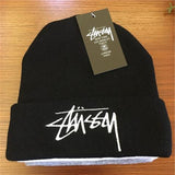 Stussy Cap Autumn and Winter Embroidery Hat Men and Women Leisure Warm