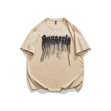 Men T-Shirt Summer Men's Diamond Printed T-shirt Casual Pop Short Sleeve