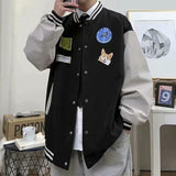 Baggy Jacket Baseball Jacket Men's Autumn and Winter Leisure Jacket