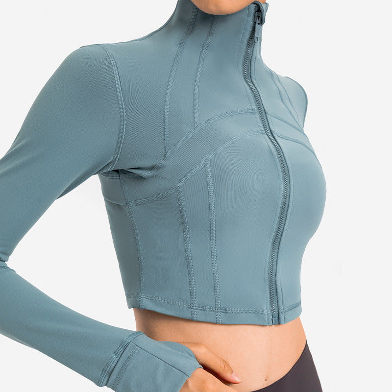 BBL Jacket Fall/Winter Yoga Wear Zipper Casual Sports