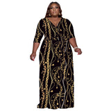 Nina Parker plus Size Dresses Sexy Fashion Floral Dress Beach Dress