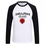 Stranger Things Hellfire Club T Shirt Printed Top Men's and Women's Short-Sleeved T-shirt