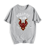 Stranger Things Hellfire Club T Shirt Stylish Loose Short Sleeve