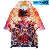 Hellfire Club Shirt Stranger Things Season 4 Hellfire Club Short Sleeve Summer