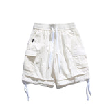Men Shorts Summer Overalls Casual Loose Straight Shorts Men