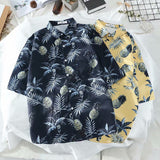 Men Beach T Shirts Summer Loose Men's Short Sleeve Top