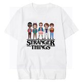 Stranger Things T Shirt Stranger Things Stranger Things round Neck Short Sleeve