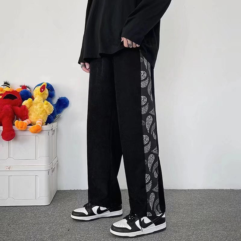 Men Pants Men's Spring, Autumn and Winter Loose Casual Sweatpants