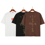 Cactus Jack McDonalds Shirt Summer Printed Men's and Women's Short-Sleeved T-shirt