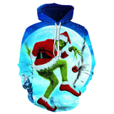 Grinch Hoodie 3d Grinch Printed Christmas Sweater Men And Women Can Wear