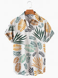 Men Beach T Shirts Men's Fashion Short Sleeve Shirt