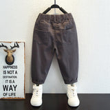 Toddler Boys Pants Children's Cotton Overalls Autumn Clothing