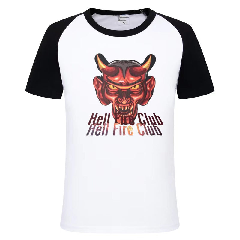 Stranger Things Hellfire Club T Shirt T-Shirt Printed Men'S Short Sleeve