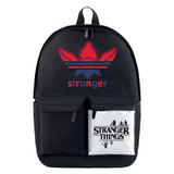 Stranger Things Backpack Nylon Waterproof Cartoons on Both Shoulders Backpack Student Schoolbag Computer Bag