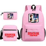 Stranger Things Hellfire Club Backpack Stranger Things Backpack Three-Piece Set