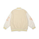 Baby Blue Varsity Jacket Letter Loose Men's Autumn Baseball Uniform Jacket