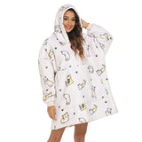 Hoodies Blankets Lazy Cover Blanket Pullover Autumn and Winter Pajamas