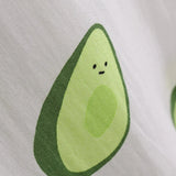 Men Hawaii Shirts Summer Casual Beach Avocado Short Sleeve