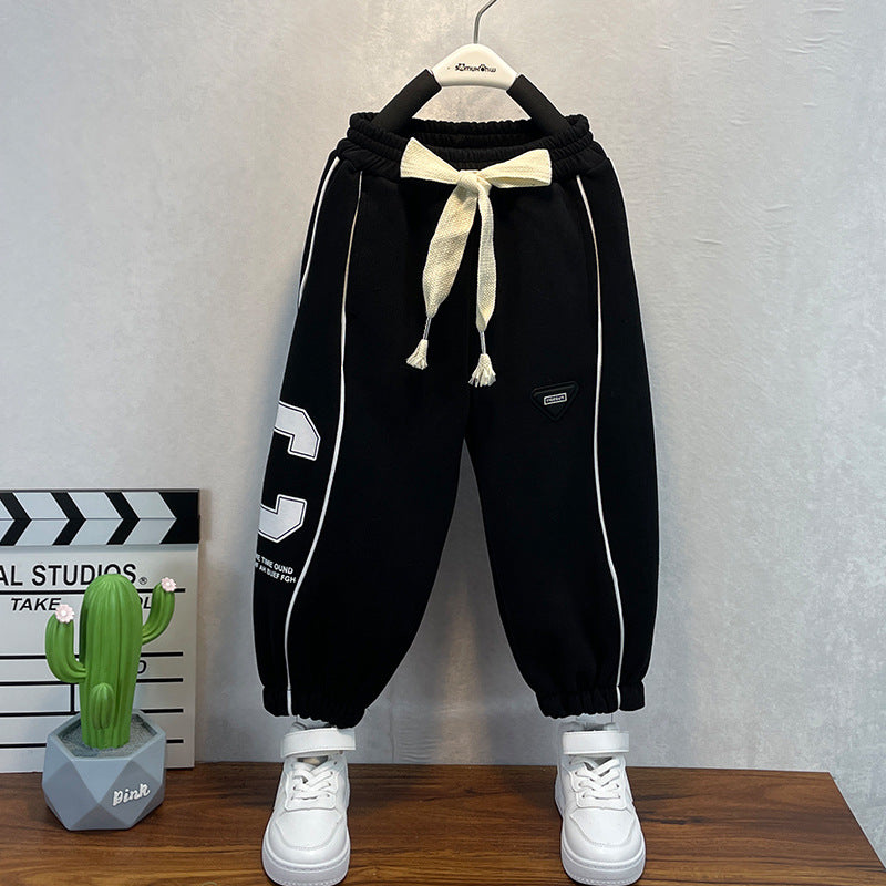 Toddler Boys Pants Boys Autumn Clothing = Casual Track Sweatpants