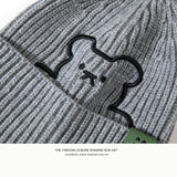 Toboggan Hat Woolen Cap Women's Autumn and Winter Knitted Hat All-Matching