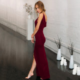 Hot Women in Tight Dresses Sexy Slim Fit Backless Dress Dress