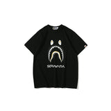 WGM Closing Shark Head Men's and Women's Short-Sleeved T-shirt