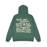 Kanye West KSG Hoodie Autumn Printing Loose-Fitting Casual Pullover