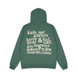 Kanye West KSG Hoodie Autumn Winter Autumn Loose-Fitting Casual Pullover