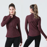 BBL Jacket Autumn and Winter Exercise Coat Women's Yoga Clothes Long Sleeve